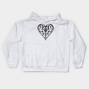 Retro Heart Kids Hoodie